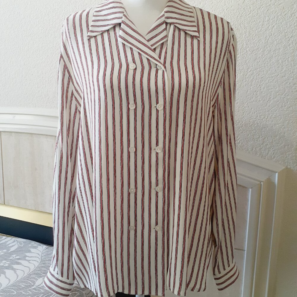 Mondi Vintage Double Breasted Blouse